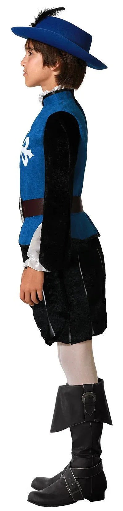 Disfraz de Mosquetero Azul Infantil Mosqueteros Infantiles Atosa